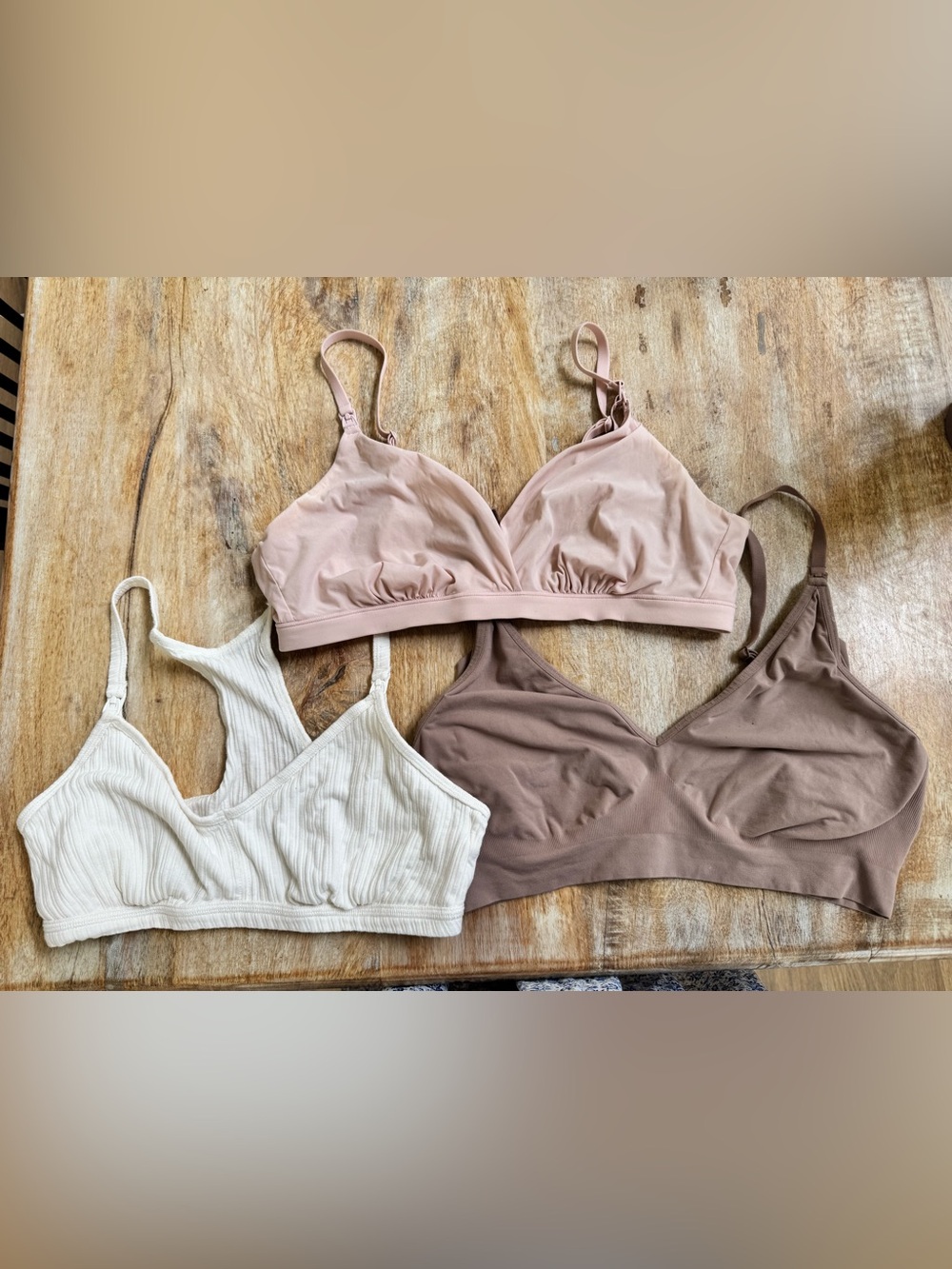 Nursing Bra Bundle- 2 Momanda and 1 Target